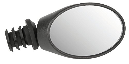M-Wave Spy Oval Fahrradspiegel, 3D, schwarz, One Size von M-Wave
