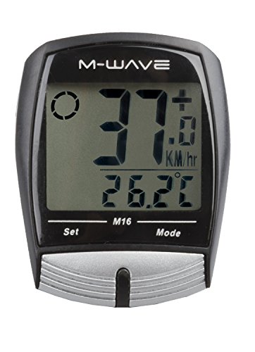 M-Wave M16 Fahrradcomputer, schwarz von M-Wave