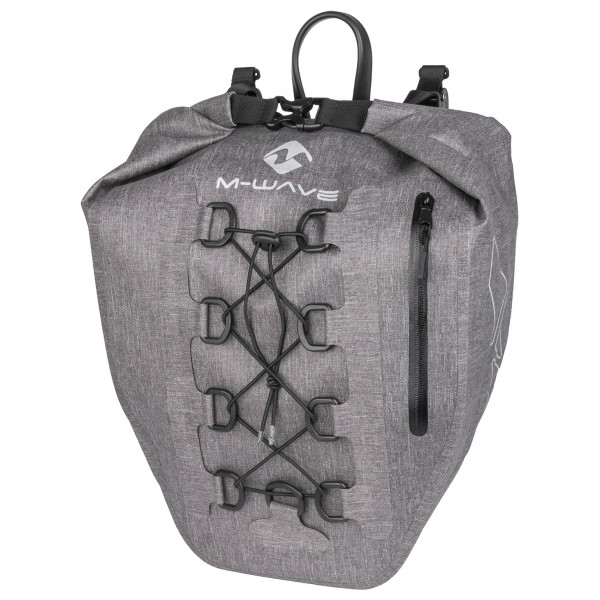 M-Wave - Suburban Carry - Gepäckträgertasche Gr 25 l grau von M-Wave