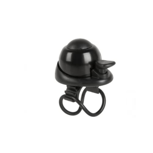 M-Wave Unisex-Adult Bella Dome Mini-Glocke, Schwarz, Ø 34 mm von M-Wave