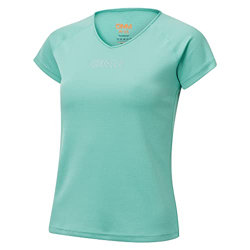 OMM Bearing T-Shirt mit kurzen Ärmeln, Aqua, Größe L von OMM Original Mountain Marathon