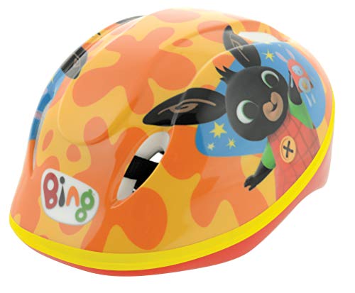 MV Sports Unisex, Jugendliche Bing Safety Helmet Sicherheitshelm, Mehrfarbig, 46-54cm von M.V. Sports