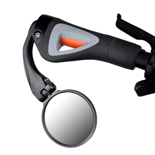 MA87 Qualitäts-Fahrrad-Fahrradlenker Hinterer Flexibler Sicherheit Rückspiegel (Schwarz) von MA87
