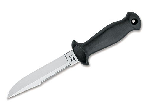 MAC Erwachsene SUB 11 Black Handle Tauchermesser, Schwarz, One Size von MAC