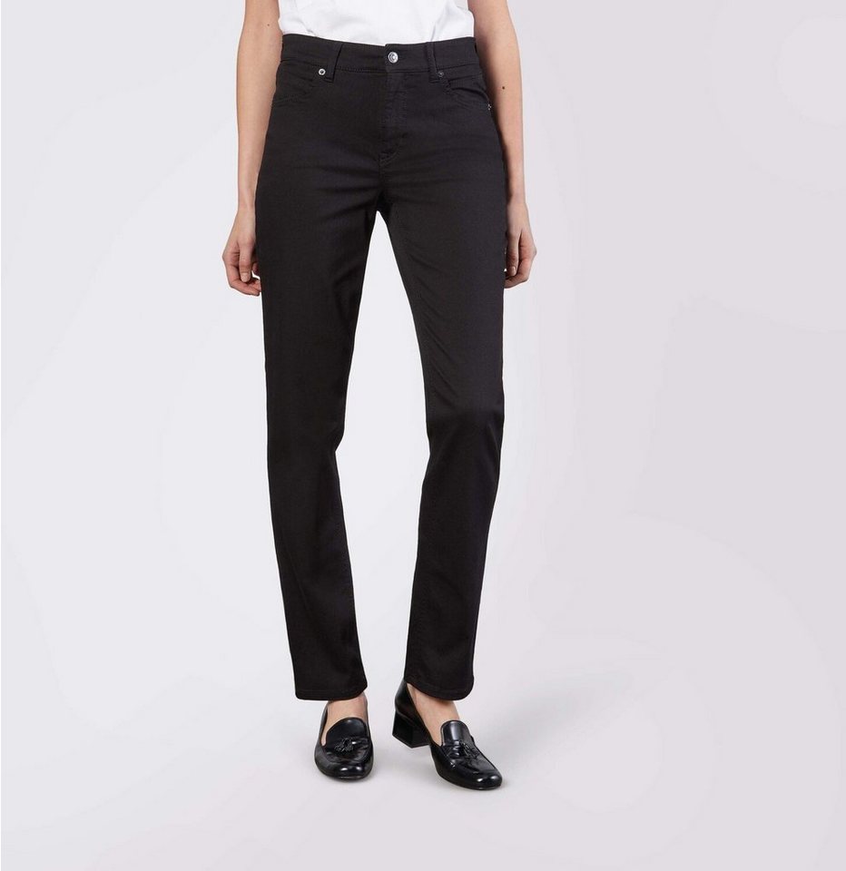 MAC Regular-fit-Jeans MELANIE, black-black von MAC