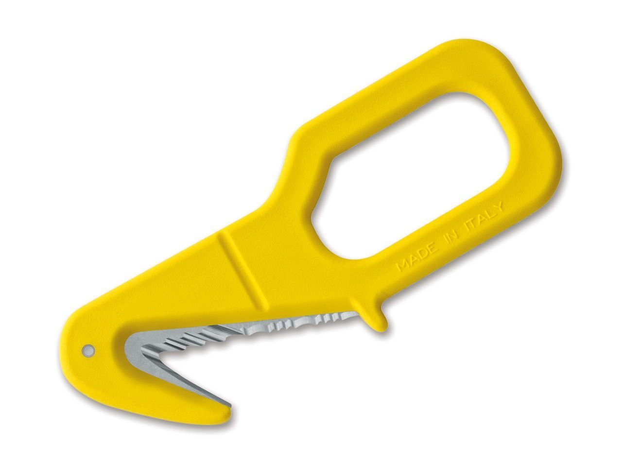 MAC Taschenmesser TS05 Gurtschneider Rettungsmesser Seilcutter Gelb Yellow von MAC