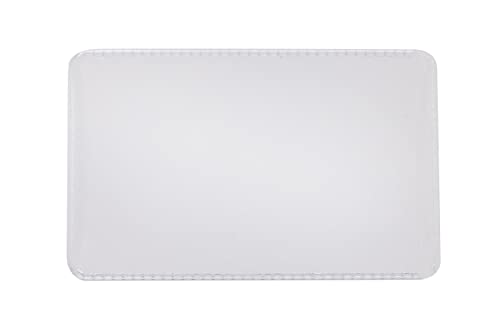 10 x Flexible KARTENHÜLLE - Schutzhülle Ausweishülle Kreditkarte Scheckkartenhülle Scheckkarte Scheckkartenformat Hülle Karte Ausweis Weich-PVC EC klar transparent durchsichtig von MACEMARO TRADING