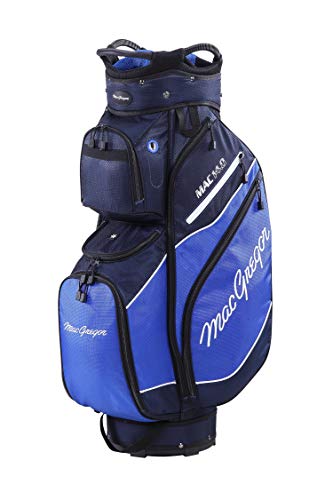 MacGregor Golf MACTEC 14.0 Golf Club Cart Bag, 10", Navy/Royal von MACGREGOR