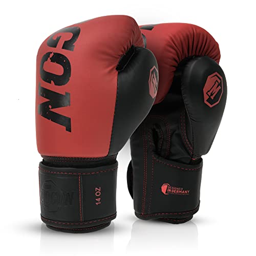MADGON Premium Boxhandschuhe, Kickboxhandschuhe für Kampfsport, MMA, Sparring, Muay Thai, Boxen für Männer und Frauen von MADGON