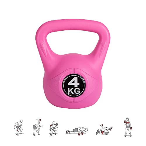 4 kg Kettlebell-Gewicht mit Ergonomischem Griff, Kettlebell-Hantel für Muskeltraining zu Hause und im Fitnessstudio. von MAGIC SELECT