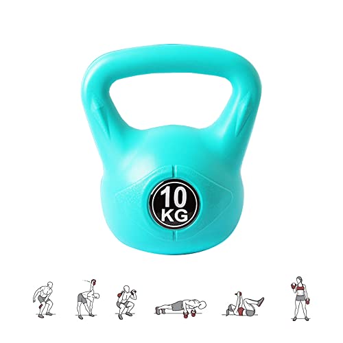 10 kg Kettlebell-Gewicht mit Ergonomischem Griff, Kettlebell-Hantel für Muskeltraining zu Hause und im Fitnessstudio. von MAGIC SELECT