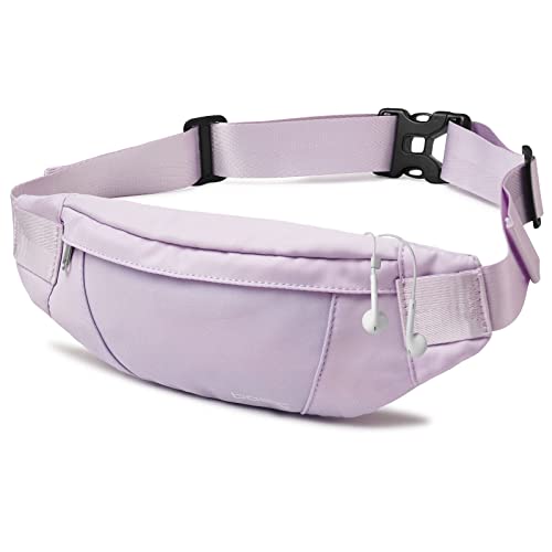 MAGIMODAC Damen Herren Laufgürtel Sportgürtel Running Belt Sport Sporttasche Hüfttasche Lauftasche Hüftgürtel Fitnessgürtel zum Joggen, Laufen, Sport, Fitness Lila von MAGIMODAC