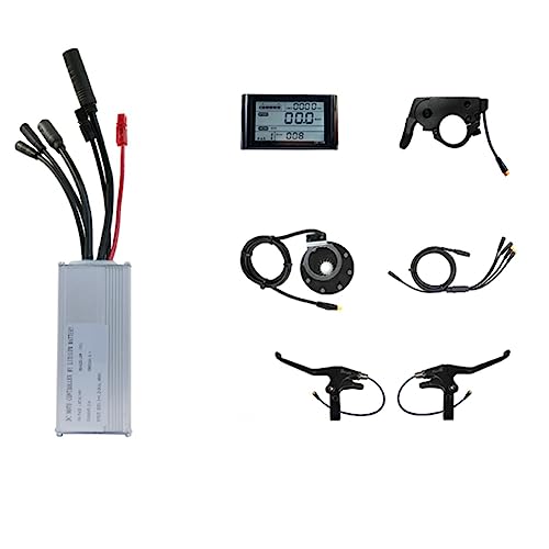 MAKIVI JN25A Controller-Kit für E-Bike, SW900, Sinuswellen-Controller, Anzeige 36/48 V, 25 A, 750 W von MAKIVI