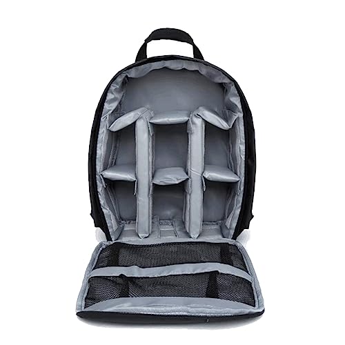 MAKIVI Multifunktionale Kameratasche, wasserdichte Tasche für Außenkamera, zum Wandern, Reisen, Sprots-Grau, grau/schwarz von MAKIVI