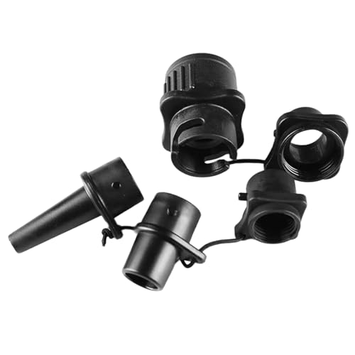 4-in-1 Luftventil-Adapter für aufblasbare Boote, Luftventile, Schlauchverbinder für Kajak, Bettbretter, Boote, Schlauchverbinder von MALSSE