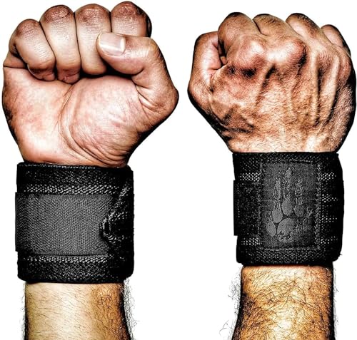 MANIMAL Handgelenkbandagen für Gewichtheben (seit 2010),Professionelle Handgelenkbandagen für Damen und Herren, Powerlifting, Crossfit zur Beseitigung von Handgelenkschmerzen im Fitnessstudio von MANIMAL