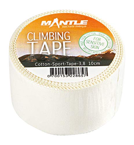 Mantle - Fingertape 3,8 cm x 10m als 1er Pack weiß Sporttape für Klettern Kampfsport von MANTLE climbing equipment