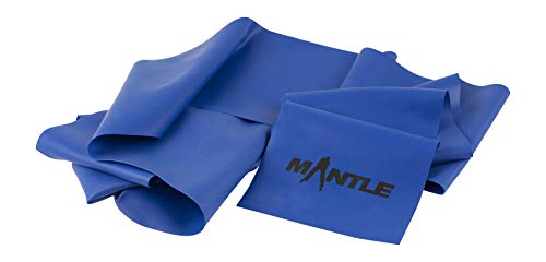 Mantle - elastisches Fitnessband blau Hard 1,50 m lang und 15 cm breit von MANTLE climbing equipment