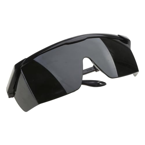 MANZURE Schweißerbrille Modische Klare Brille ANSI Z87.1 Linse Schweißerbrille UV Schutzbrille Verstellbare Arme Nachtfahrbrille von MANZURE