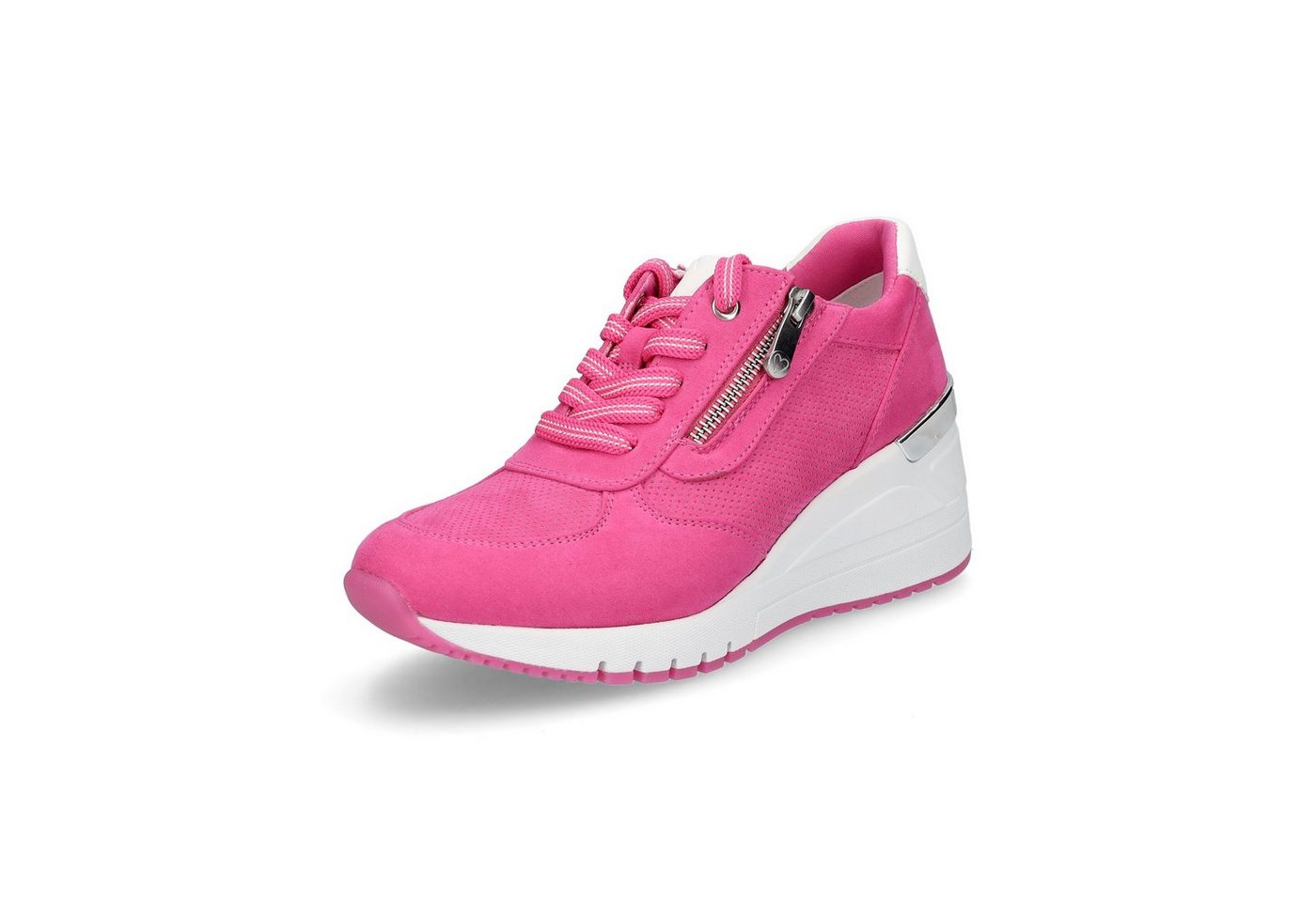 MARCO TOZZI Marco Tozzi Damen Keil Sneaker pink Sneaker von MARCO TOZZI