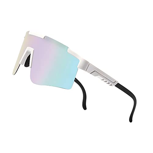 MARIDA Fahrradbrille, Sportbrille polarisiert, übergroße Fahrradbrille für Herren mit UV400-Schutz von MARIDA