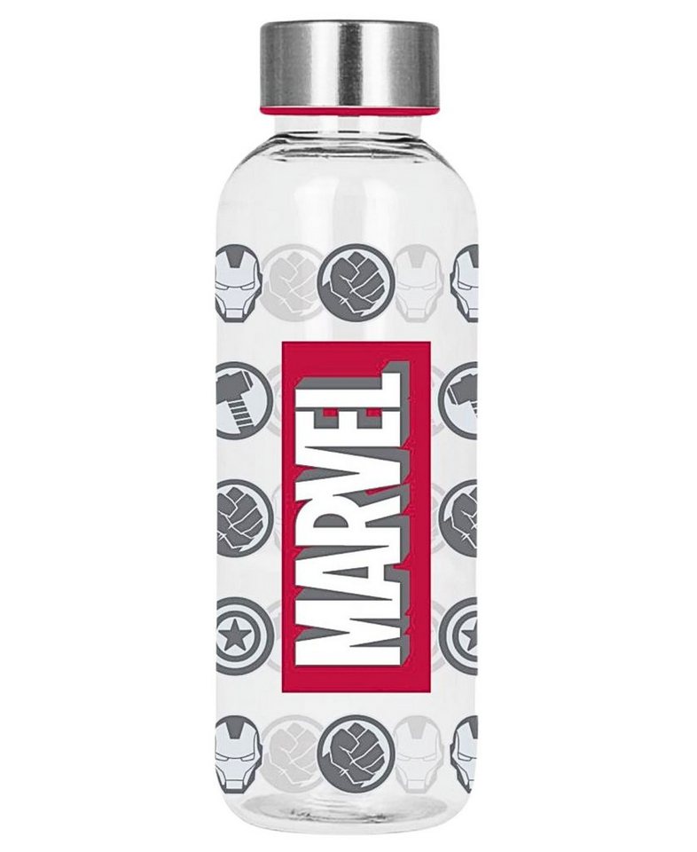 MARVEL Trinkflasche, Tritan Flasche 850 ml BPA frei von MARVEL
