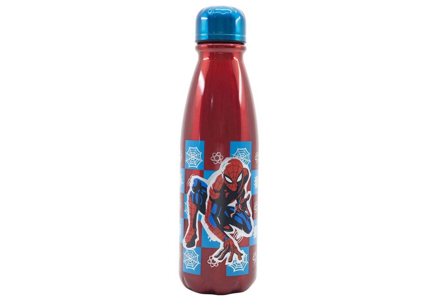 MARVEL Trinkflasche Marvel Spiderman ALU - Sportflasche Wasserflasche 600 ml von MARVEL