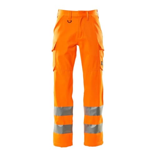 Mascot 18879-860-14 Safe Light Hose mit Schenkeltaschen, Einfarbig, Hi-Vis Orange, 76C56 Größe von MASCOT
