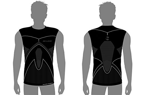 MASSI 41436VAR - Thermounterwäsche, ärmellos Carbon THERMETIC Evolution Talla XL von MASSI