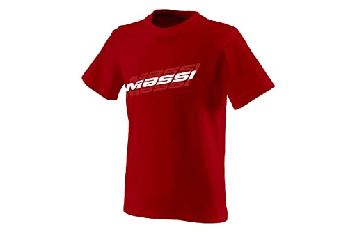 Massi Jungen 4865 T-Shirt, rot, 3-4 años von MASSI