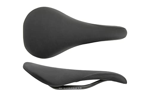 MASSI Unisex-Erwachsene Sattel Profast Carbon Fahrradsattel, Schwarz, Regular von MASSI