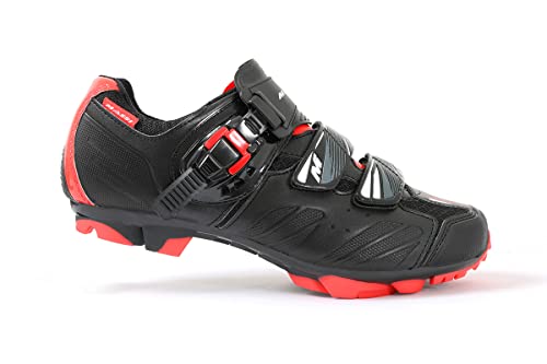 MASSI akkron Red – Sneaker, Schwarz/Rot 45 schwarz/rot von MASSI