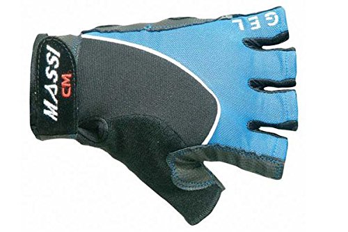 Massi – Handschuh pro-Gel schwarz/blau T. S von MASSI