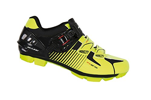 Massi Hydra- Fahrradschuhe MTB Unisex, Mehrfarbig/Neon, Größe 41 von MASSI