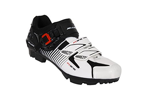 Massi Hydra- Fahrradschuhe MTB Unisex, Mehrfarbig/weiß, Größe 41 von MASSI