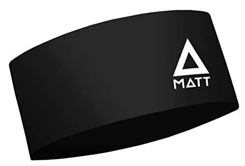 MATT Coolmax Eco Stirnband, Black, ONE Size von MATT