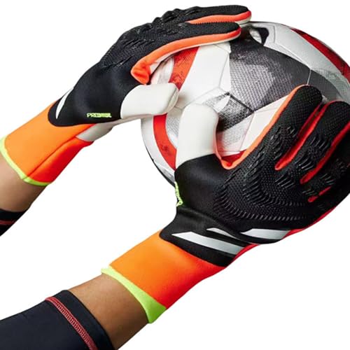 Fußball-torwarthandschuhe, Ultimativer Grip, Fußball-torwarthandschuhe Mit Größe 6/7/8/9/10, Starker Empfänger, American Football Für Männer, Jungen, Jugendliche, Erwachsene, Kinder U(Size:7,Color:D) von MAWTUJZX