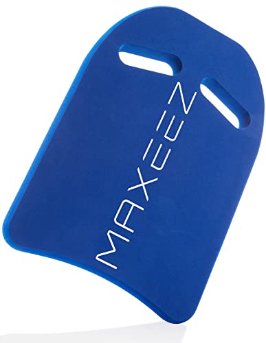 MAXEEZ® Schwimmbrett für Erwachsene & Kinder [ab 15 kg] - Schwimmhilfe zur Verbesserung des Schwimmstils - Schwimmlernhilfe mit idealem Auftrieb - kein Aufsaugen von Wasser von MAXEEZ
