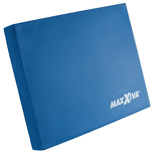 MAXXIVA® Balancepad Fitness 50x40x6 cm Wackelpad Fitness-Zubehör Fitness-Training Fitness-Gerät Yoga Gymnastik Pilates Physiotherapie (Blau) von MAXXIVA