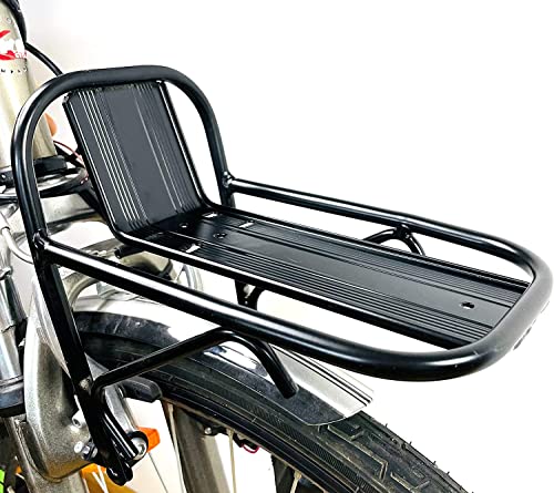 Maxxoni - Fahrrad Frontgepäckträger Vorderrad oder hinten Gepäckträger H028 VORNE von MAXXONI