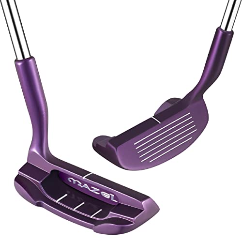 MAZEL Chipper Golfschläger 36/45 Grad Golfschläger für Herren und Damen, rechte Hand, verbessern Sie Ihr kurzes Spiel (violette rechte Hand, rechts, 45 Grad) von MAZEL