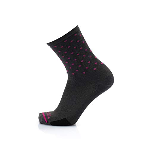 MB Wear Chaussettes Arctic-gris/Rose-S/M (35-40) Socken, Grau/Rosa, FR : M (Taille Fabricant von MB Wear