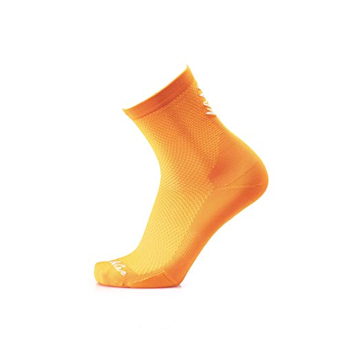 MB Wear Chaussettes Stelvio-orange-S/M (35-40) Socken, FR : M (Taille Fabricant von MB Wear
