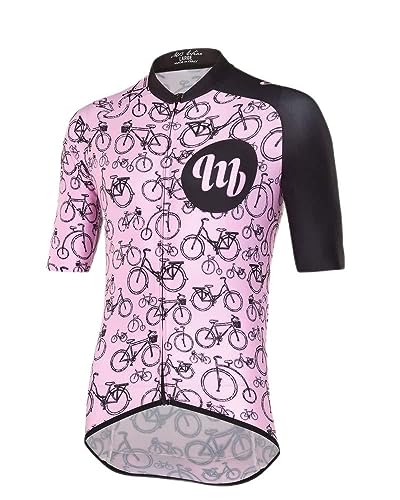 MB Wear Maillot Bike PINK-M Badehose, schwarz/rosa, M von MB Wear