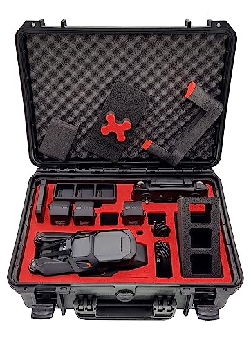 MC-CASES® Koffer speziell passend für DJI Mavic 3 PRO - Explorer Edition - mit viel Platz für Zubehör - Made in Germany (Mavic 3 Pro) von MC-CASES
