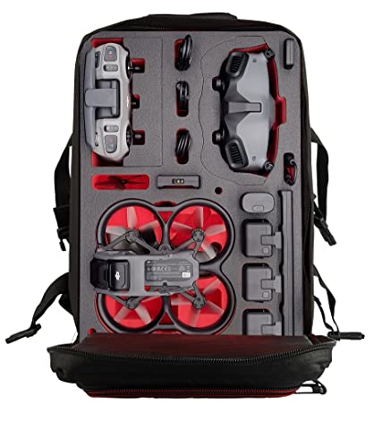 MC-CASES Professioneller Rucksack speziell passend für DJI Avata Combo - Fly More Set - Made in Germany von MC-CASES
