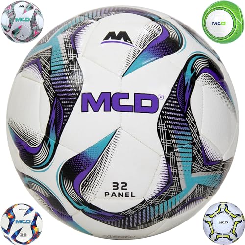 MCD SPORTS Fußballball, Größe 3, leicht, für Jungen, Mädchen und Kinder, professionelles Club-Team, drinnen und draußen von MCD SPORTS