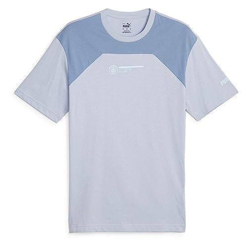 PUMA MCFC 772963-20 FtblCulture Tee T-Shirt Unisex Blue Größe XS von PUMA