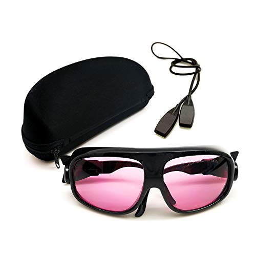 MCWlaser Laser Schutzbrille Brille 750-850 & 765-830nm Safety Glasses Goggles Typisch für 755nm 808nm Absorptionstyp EP-18 Typ 11 von MCWlaser