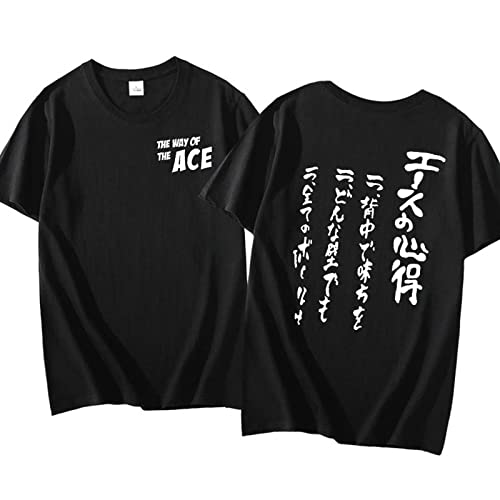 MEDM Haikyuu Bokuto Kotaro Weg des Ace T Shirt Frauen Männer Lässig Ace Owl Volleyball Grafik Anime T -Shirts Buchdruck T -Shirt Tops-style7||L von MEDM
